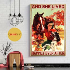 Autism girl and she lived happily ever after poster