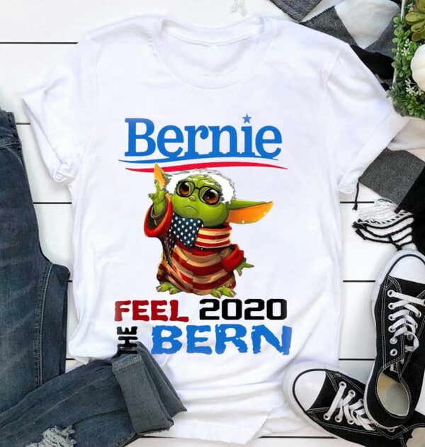 Bernie Baby Yoda feel the Bern 2020