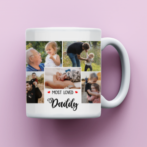 Best Gift For Dad, Dad Coffee Mug, Daddy Christmas Gift, Most Loved Daddy Mug