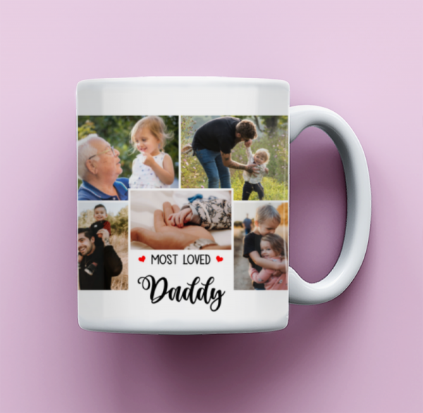 Best Gift For Dad, Dad Coffee Mug, Daddy Christmas Gift, Most Loved Daddy Mug