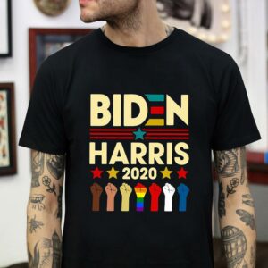 Biden Harris 2020 BLM LGBT t-shirt