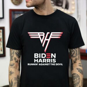 Biden Harris 2020 runnin against the devil t-shirt
