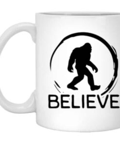 Bigfoot Believe Ceramic Coffee Mugs For Bigfoot Fans Hunters 5