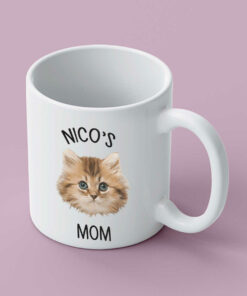 Cat Face Mug Cat Photo Mug Custom Pet Mug Personalized Cat Mug Cat Mom Mug Cat Dad Mug 6