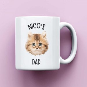 Cat Face Mug Cat Photo Mug Custom Pet Mug Personalized Cat Mug Cat Mom Mug Cat Dad Mug 8