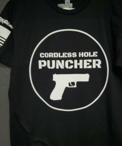 Cordless Hole Puncher Short Sleeve Unisex T Shirt 1