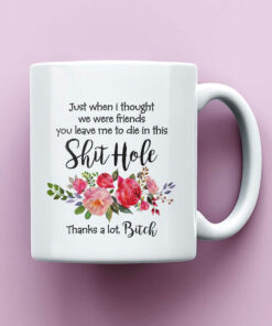 Coworker Leaving Gift Goodbye Gift For Her Funny Retirement Mug Curse Word Mug 1