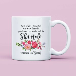 Coworker Leaving Gift Goodbye Gift For Her Funny Retirement Mug Curse Word Mug 5