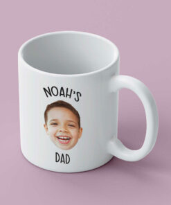 Custom Baby Face Mug New Dad Birthday Gift Dad Coffee Mug Funny Dad Mug Fathers Day Mug Gift 5