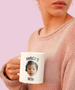Custom Baby Photo Mug New Mom Birthday Gift Mug For New Mom Personalized Baby Face Mug Mug Gift For Mom 4