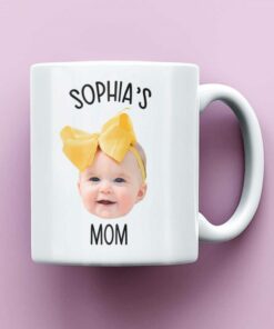Custom Baby Photo Mug New Mom Birthday Gift Mug For New Mom Personalized Baby Face Mug Mug Gift For Mom 8
