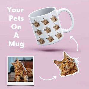 Custom Cat Mug Personalized Photo Mug Cat Mom Mug Cat Dad Mug Cat Owner Gift 3