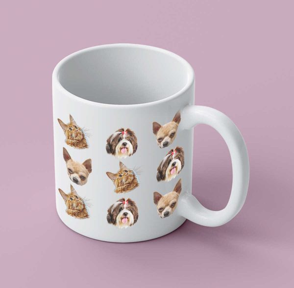 Custom Cat Mug, Personalized Photo Mug, Cat Mom Mug, Cat Dad Mug, Cat Owner Gift