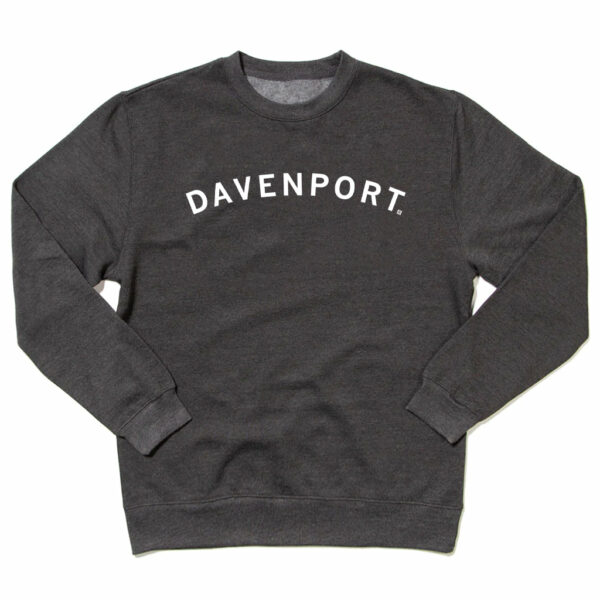 Davenport Curved Logo Crew Sweatshirt