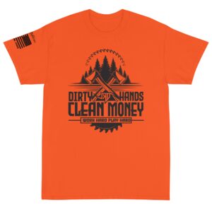 Dirty Hands Clean Money – Short-Sleeve Unisex T-Shirt