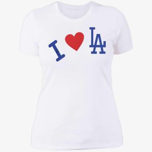 Dodgers I Love La Hoodie 5