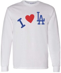 Dodgers I Love La Hoodie 6