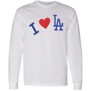 Dodgers I Love La Hoodie 6