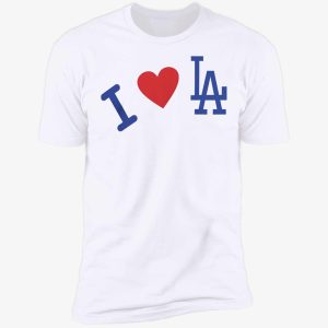 Dodgers I Love La Hoodie 7