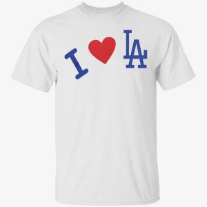 Dodgers I Love La Hoodie 9