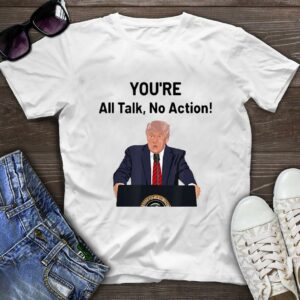 Donald Trump Biden debate all Talk no action t-shirt