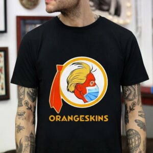 Donald Trump mashup Redskins Orangeskins t-shirt