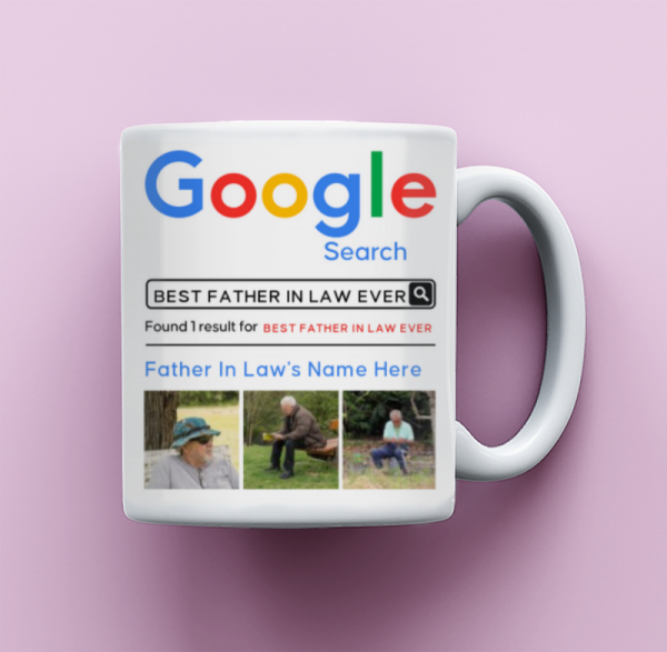 Father In Law Mug, Father In Law Gift, Christmas Gift For Father In Law, Best Gift For Father In Law, Father In Law Fathers Day Gift