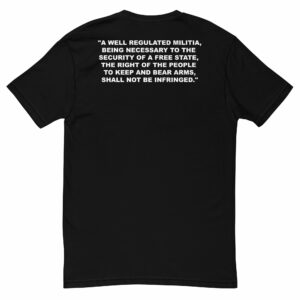 Fuck Biden with Guns – Short Sleeve Unisex T-shirt