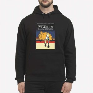 Garfield Neon Genesis Evangelion The End Of Garfieldgelion Hoodie