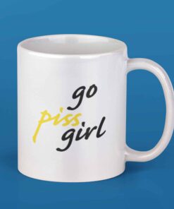 Go Piss Girl meme coffee mug 2