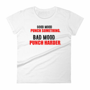 Good Mood Punch Something Women’s short sleeve t-shirt
