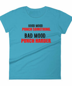 Good Mood Punch Something Womens short sleeve t shirt 4