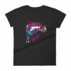 Grunge Lips Graphic – Women’s short sleeve t-shirt