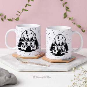 Hunting Cups Deer Coffee Mug Hunting Coffee Mugs Gift For Deer Hunter 6