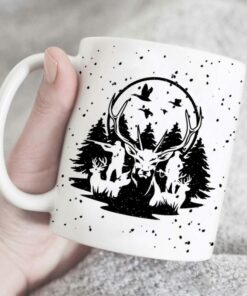 Hunting Cups Deer Coffee Mug Hunting Coffee Mugs Gift For Deer Hunter 7