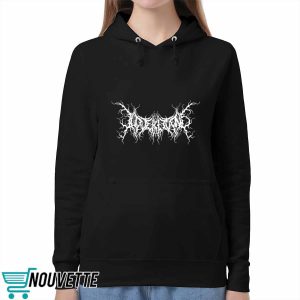 I Love Kittens Metal Hoodie 1