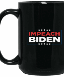 Impeach Joe Biden 15 oz. Black Mug 1 Impeach Joe Biden 15 oz Black Mug 2