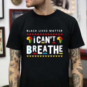 Justice for George Floyd please I cant breathe t-shirt