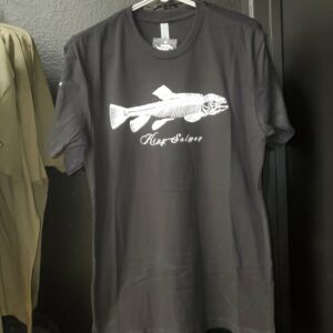 King Salmon – Black Short-Sleeve Unisex T-Shirt