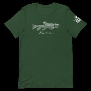 King Salmon – Forest Green Unisex T-shirt