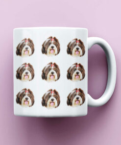Multiface Pets Mug Custom Dog Mug Photo Mug Dog Mom Mug Dog Dad Mug Coffee Mug 1