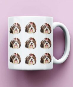 Multiface Pets Mug Custom Dog Mug Photo Mug Dog Mom Mug Dog Dad Mug Coffee Mug 7