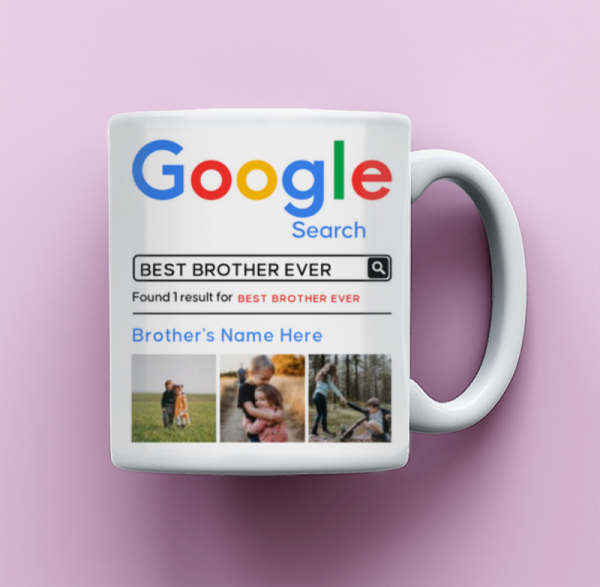 Personalize Brother Mug, Brother Gift, Brother Cup, Brother Birthday Gift, Best Brother Ever Mug, Brother Christmas Gift