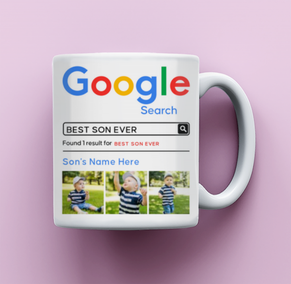 Personalize Son Mug, Son Gift, Son Birthday Gift, Best Son Ever Mug, Christmas Gift For Son, Funny Gift For Son