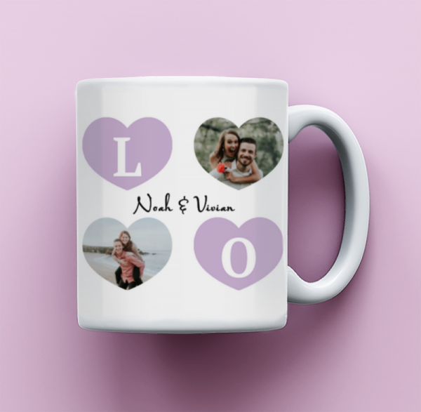 Personalized Photo Coffee Mug, Personalized Coffee Mug, Custom Photo Mug, Personalized Gift, Gift For Couple, Mug With Photo