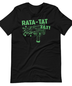 Rata Tat Tat Short Sleeve Unisex T Shirt 1