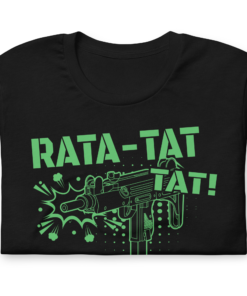 Rata-Tat-Tat - Short-Sleeve Unisex T-Shirt 1 Rata Tat Tat Short Sleeve Unisex T Shirt 2