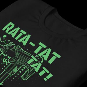 Rata Tat Tat Short Sleeve Unisex T Shirt 4