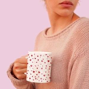 Red Heart Mug 4