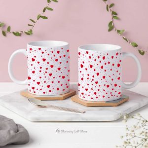 Red Heart Mug 7